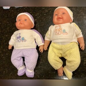 2 BERENGUER DOLLS- 15”. SOFT BODY